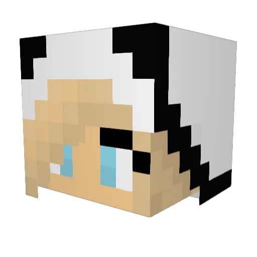 SpringBonnie1987 Minecraft avatar head, 3D render