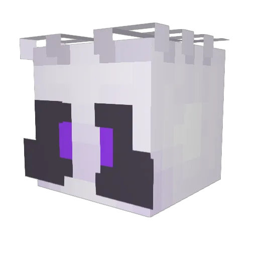 SpringButterfly7 Minecraft avatar head, 3D render
