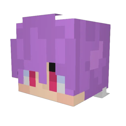SpringTrapped89 Minecraft avatar head, 3D render