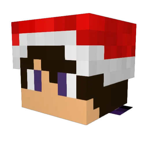 Spring_Atlas147 Minecraft avatar head, 3D render