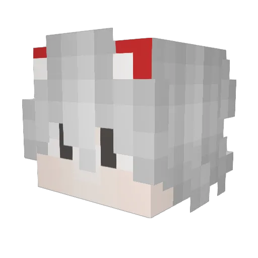 Spring_Drizzle Minecraft avatar head, 3D render