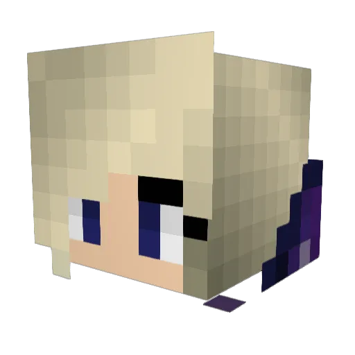 Springblossom89 Minecraft avatar head, 3D render