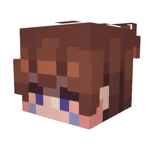 Springtrap121 Minecraft avatar head, 3D render