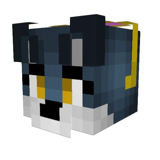SpringyDiamond Minecraft avatar head, 3D render