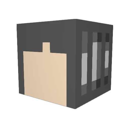 Sprinkle12345 Minecraft avatar head, 3D render