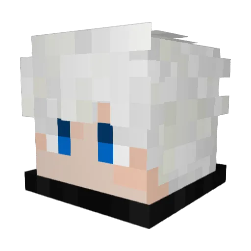 SprinteeyNOIA Minecraft avatar head, 3D render