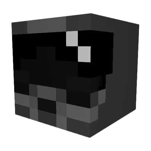 Sprite10 Minecraft avatar head, 3D render