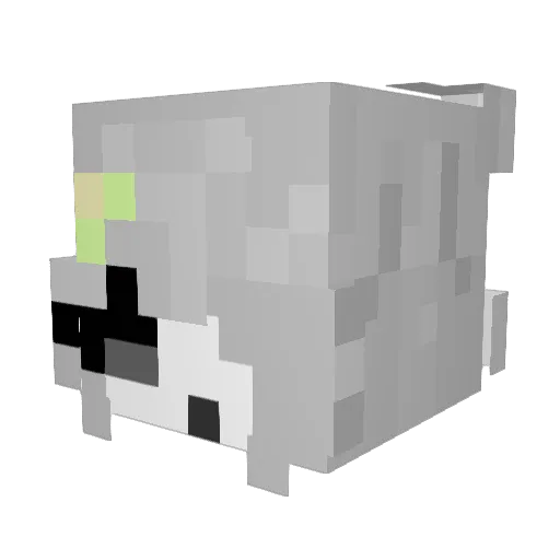 SpriteIsBest Minecraft avatar head, 3D render