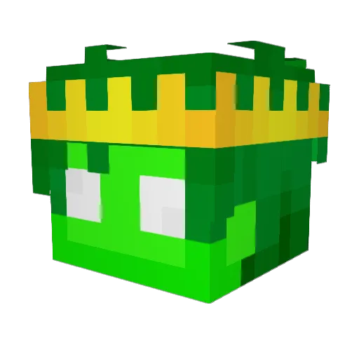 SpriteyRM Minecraft avatar head, 3D render