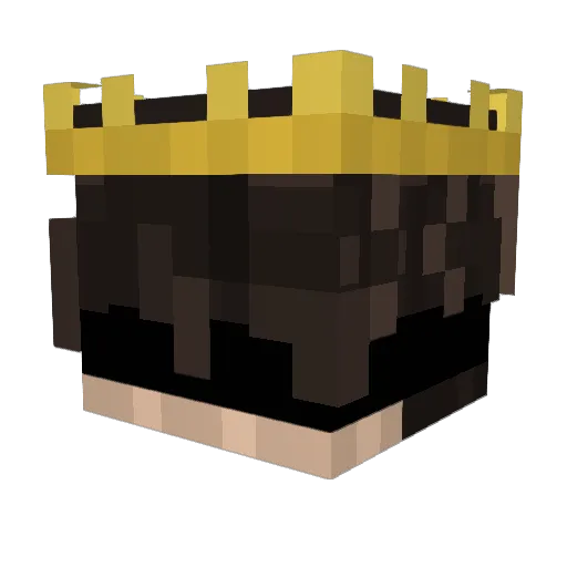 Sprlyy Minecraft avatar head, 3D render