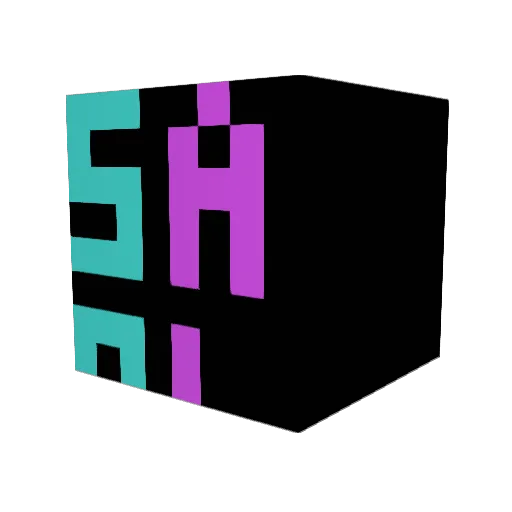 SprmV19 Minecraft avatar head, 3D render