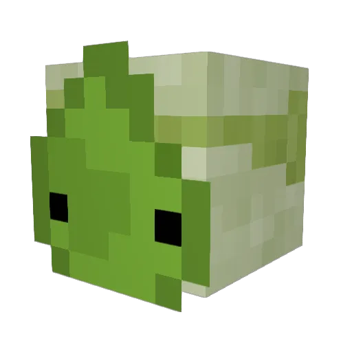 SproutVR Minecraft avatar head, 3D render