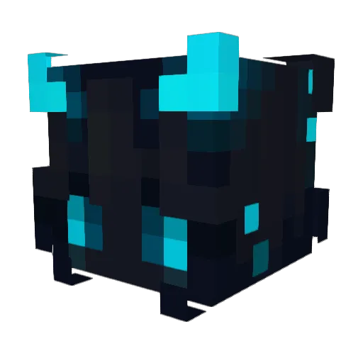 SproutsBored Minecraft avatar head, 3D render