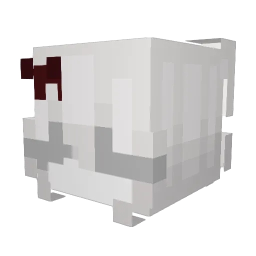 Spry2495 Minecraft avatar head, 3D render