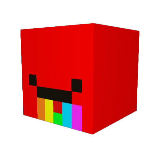 Spryo65 Minecraft avatar head, 3D render