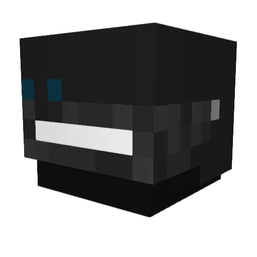 SpudArchon Minecraft avatar head, 3D render