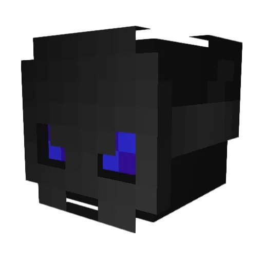 Spuders Minecraft avatar head, 3D render