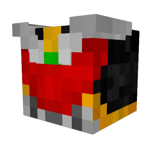Spurohit11 Minecraft avatar head, 3D render