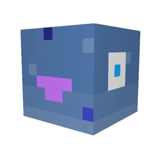 Sputnik_28 Minecraft avatar head, 3D render