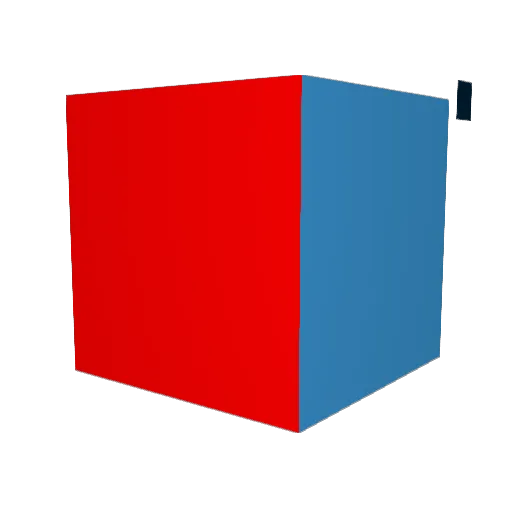 Spvico Minecraft avatar head, 3D render