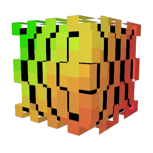 Spwaaa Minecraft avatar head, 3D render