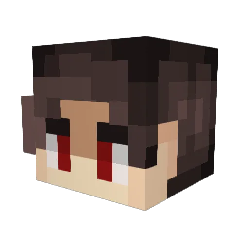 Spy779 Minecraft avatar head, 3D render