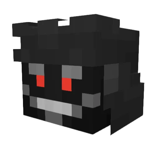 Spy9772 Minecraft avatar head, 3D render