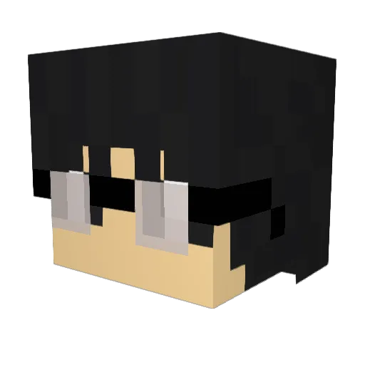 SpyEyeSE Minecraft avatar head, 3D render