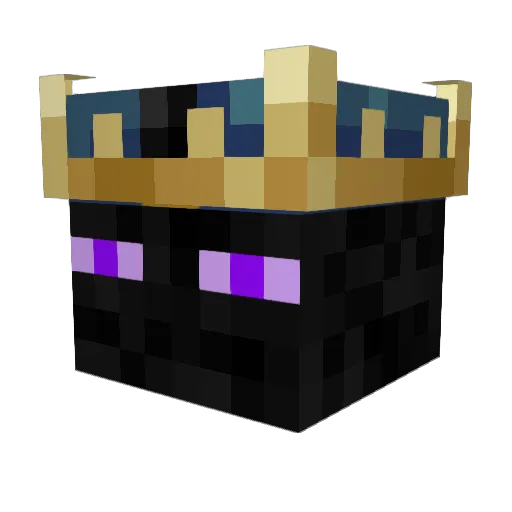 SpyKing902 Minecraft avatar head, 3D render