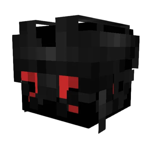 Spy_Zero Minecraft avatar head, 3D render