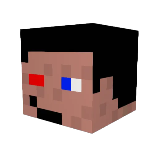 Spy_lazer Minecraft avatar head, 3D render