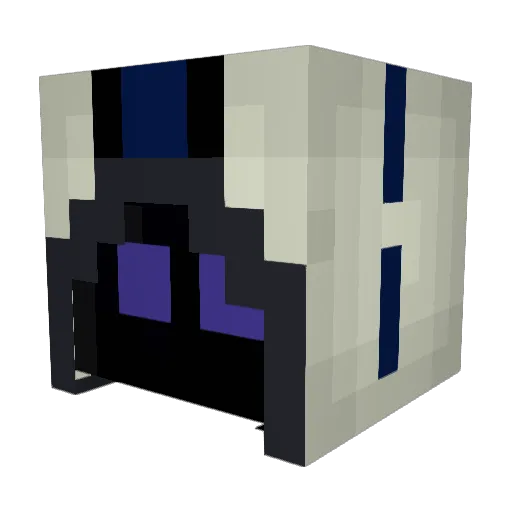 Spycykek Minecraft avatar head, 3D render