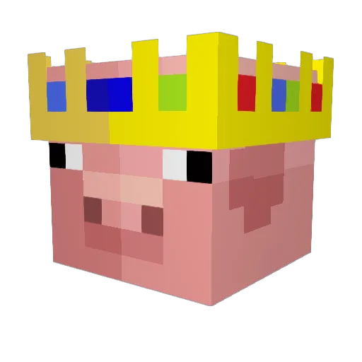 SpyderDrew1400 Minecraft avatar head, 3D render