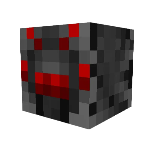 Spyderballs Minecraft avatar head, 3D render