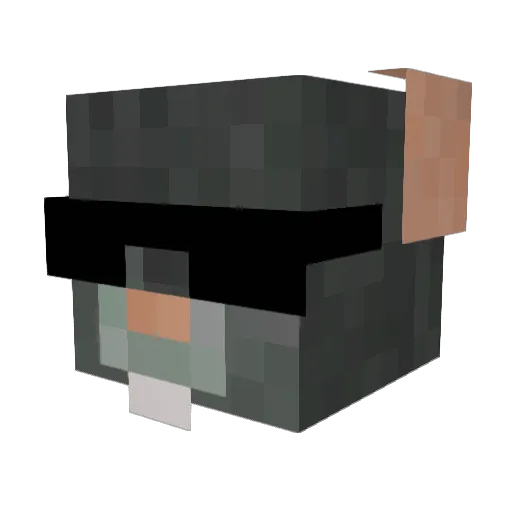 Spyfan47 Minecraft avatar head, 3D render