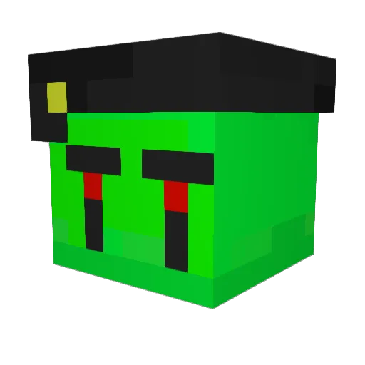 Spyker175 Minecraft avatar head, 3D render