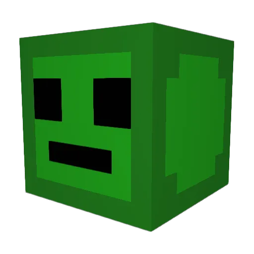 Spykke Minecraft avatar head, 3D render