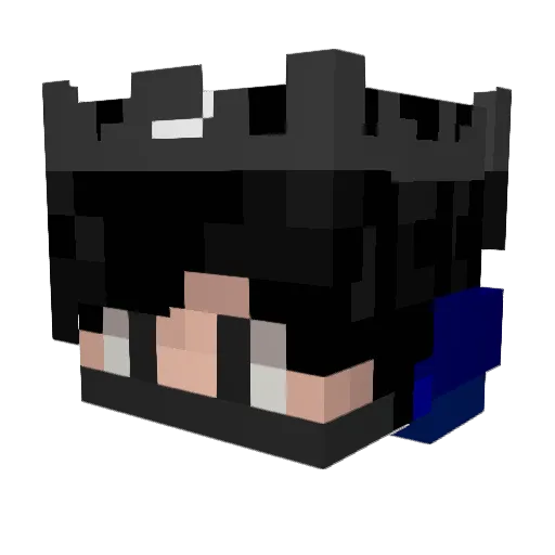 Spykz117 Minecraft avatar head, 3D render