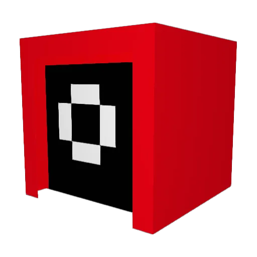 Spylag Minecraft avatar head, 3D render