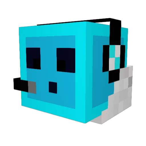 Spyman55 Minecraft avatar head, 3D render