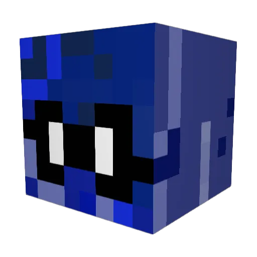 Spyol Minecraft avatar head, 3D render