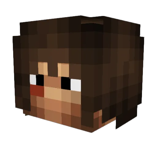 Spyre01 Minecraft avatar head, 3D render