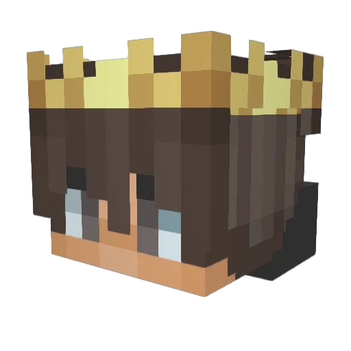 Spyton2007 Minecraft avatar head, 3D render