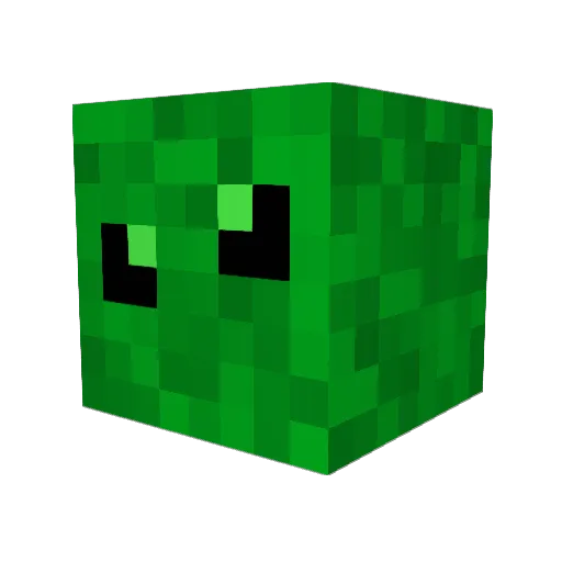 Squ1dify Minecraft avatar head, 3D render