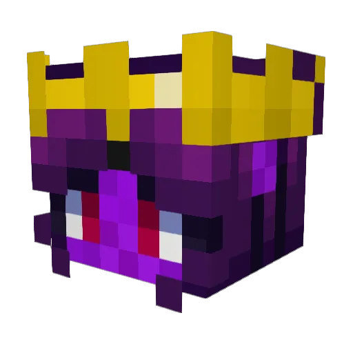 Squ1shy07 Minecraft avatar head, 3D render