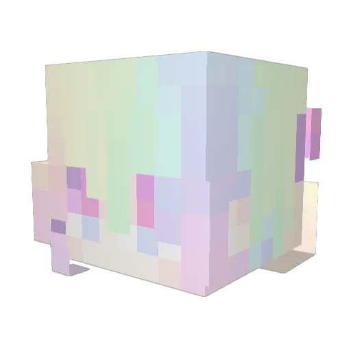 Squ33zy Minecraft avatar head, 3D render