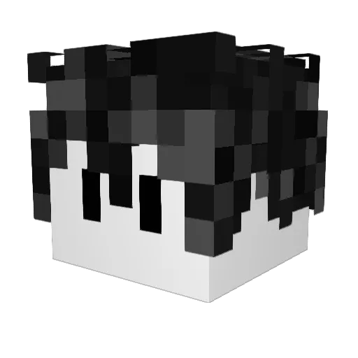 Squadbloxia Minecraft avatar head, 3D render