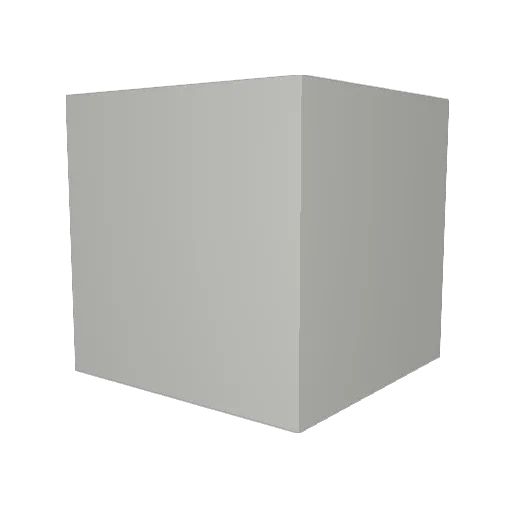 Squadrons Minecraft avatar head, 3D render