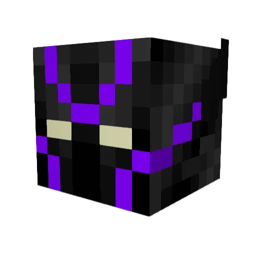 SquareBeast Minecraft avatar head, 3D render