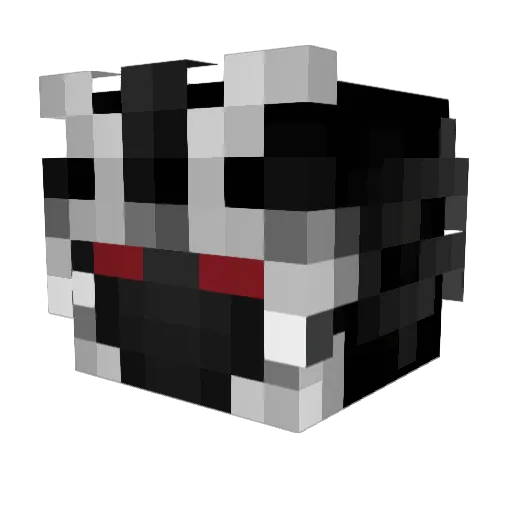SquarePoem21699 Minecraft avatar head, 3D render